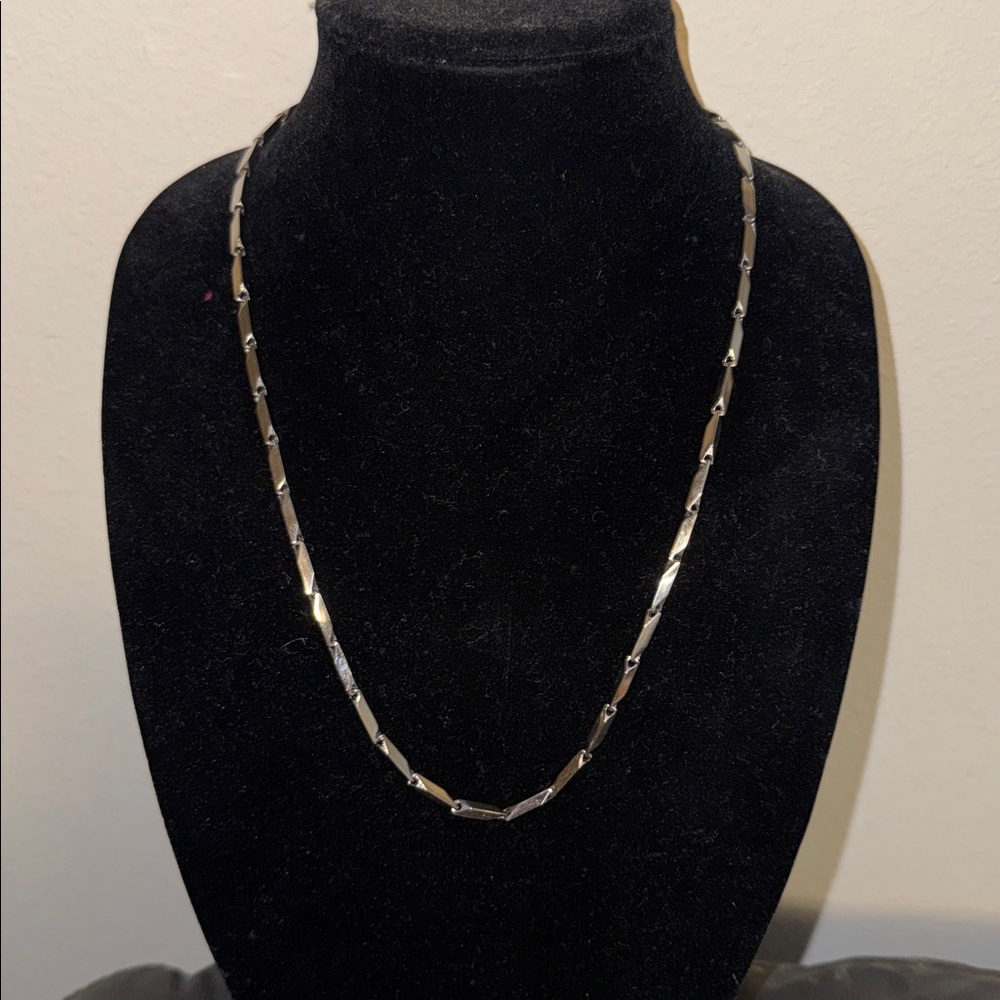 Silver Men's Necklace, NEW, Unisex